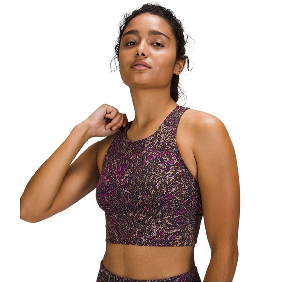 lululemon athletica Other - LULULEMON Wunder Train Longline Bra in topography multi